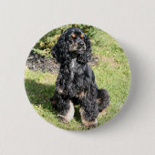 Badge Rond 5 Cm Cocker Spaniel Photo (Devant)