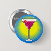 Badge Rond 5 Cm Cocktail (Devant & derrière)