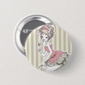 Badge Rond 5 Cm Cocos pin#1 (Devant & derrière)