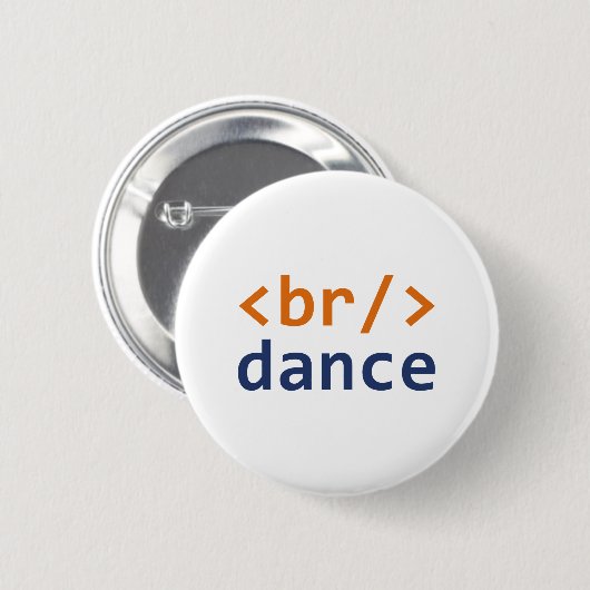 Badge Rond 5 Cm Code de rupture (Devant & derrière)