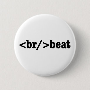 Badge Rond 5 Cm code HTML breakbeat
