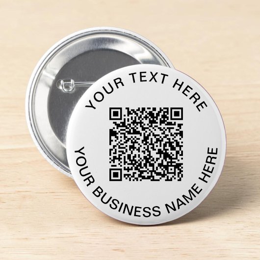 Badge Rond 5 Cm Code QR promotionnel