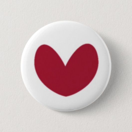 Badge Rond 5 Cm coeur (Devant)