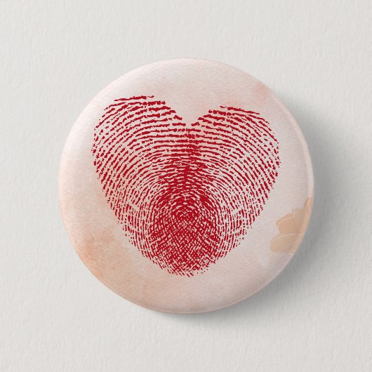Badge Rond 5 Cm Cœur (Devant)
