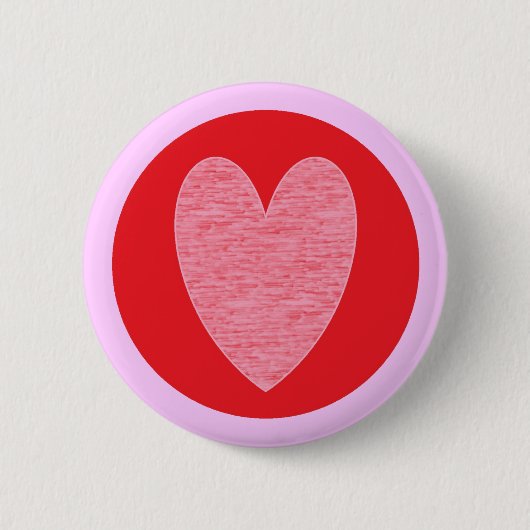 Badge Rond 5 Cm Coeur 3 (Devant)