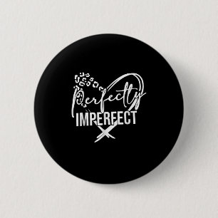 Badge Rond 5 Cm Coeur Motivation Inspirationnelle parfaitement imp