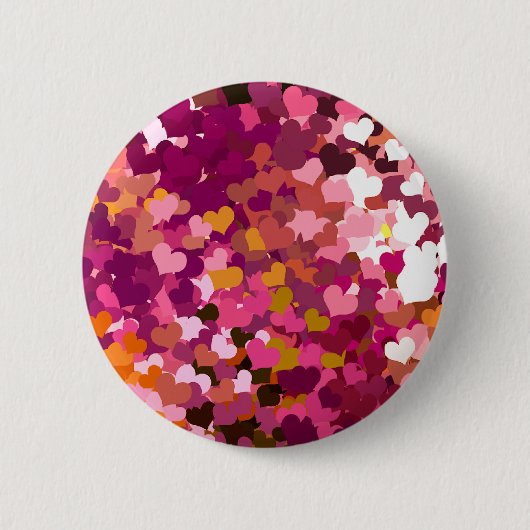 BADGE ROND 5 CM CŒURS (Devant)