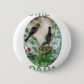 Badge Rond 5 Cm Coeurs affamés : Papa's got food ! (Devant)