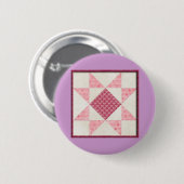 Badge Rond 5 Cm Coeurs d'édredon d'amour (Devant & derrière)