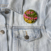 Badge Rond 5 Cm Cœurs Saignants Macro (En situation)