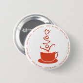 Badge Rond 5 Cm CoffeeLove_Button (Devant & derrière)
