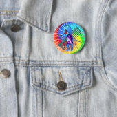 Badge Rond 5 Cm Coiffeur (En situation)