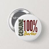 Badge Rond 5 Cm Coiffeur véritable (Devant & derrière)