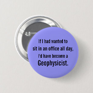Badge Rond 5 Cm Coincé dans l'Office - personnalisable