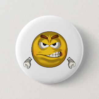 Badge Rond 5 Cm Colère - toon