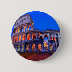 Badge Rond 5 Cm Colisée Rome