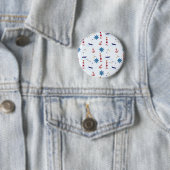 Badge Rond 5 Cm Collage nautique (En situation)