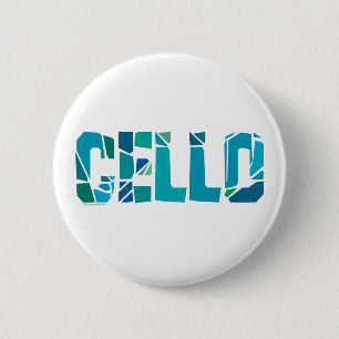 Badge Rond 5 Cm Colle fissurée