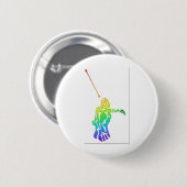 Badge Rond 5 Cm Collection Baton Twirling PRIDE (Devant & derrière)