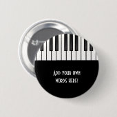 Badge Rond 5 Cm Collection de mélodie (Devant & derrière)