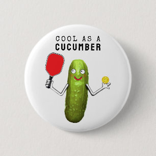 Badge Rond 5 Cm collection de pickleball