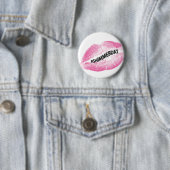 Badge Rond 5 Cm collection de "#ShimmerDat" (En situation)