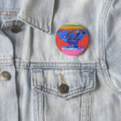 Badge Rond 5 Cm Collection de SRT Thunderbird (En situation)