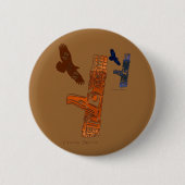 BADGE ROND 5 CM COLLECTION HAIDA (Devant)