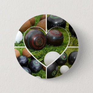 Badge Rond 5 Cm Collection vintage de pelouses,