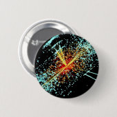 Badge Rond 5 Cm Collision de LHC (Devant & derrière)