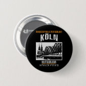 Badge Rond 5 Cm Cologne (Devant & derrière)