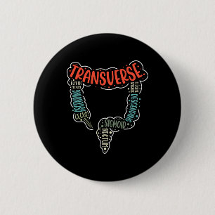 Badge Rond 5 Cm Colonoscopie Gi Funny Endoscopie Infirmière Colon