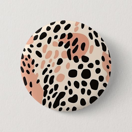 Badge Rond 5 Cm Colorful Animal Print 02 (Devant)