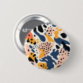 Badge Rond 5 Cm Colorful Animal Print 03 (Devant & derrière)