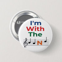 Colorful I'm With The Band Music Notes Music humou