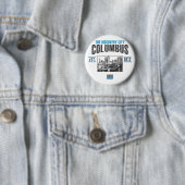 Badge Rond 5 Cm Columbus (En situation)