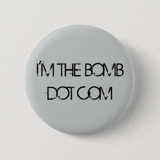Badge Rond 5 Cm COM de POINT de BOMBE se boutonnent
