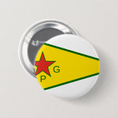 Badge Rond 5 Cm Combattants kurdes de liberté (Devant & derrière)