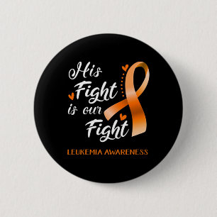Badge Rond 5 Cm Combattre est notre combat Leukemia Sensibilisatio