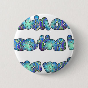 Badge Rond 5 Cm Combattre le cancer de la peau, passer le Casquett