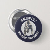 Badge Rond 5 Cm Combien de Reps (Devant & derrière)