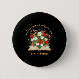 Badge Rond 5 Cm Combien de soirées par semaine devriez-vous lire 6