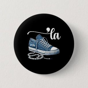 Badge Rond 5 Cm Comma La Kamala Harris024 Chaussures Mignonnes Ele
