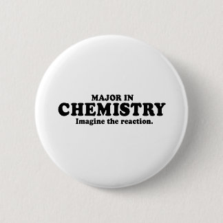 Badge Rond 5 Cm COMMANDANT EN CHIMIE - IMAGINEZ le T-shirt de
