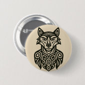Badge Rond 5 Cm Commandant Furry (Devant & derrière)