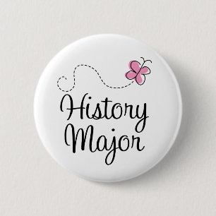 Badge Rond 5 Cm Commandant mignon cadeau d'histoire