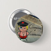 Badge Rond 5 Cm Commande et conquête (Devant & derrière)