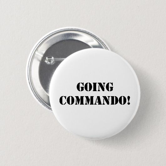 Badge Rond 5 Cm Commando allant (Devant & derrière)