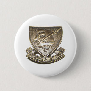 Badge Rond 5 Cm Commando Kieffer - Insigne 1er BFMC