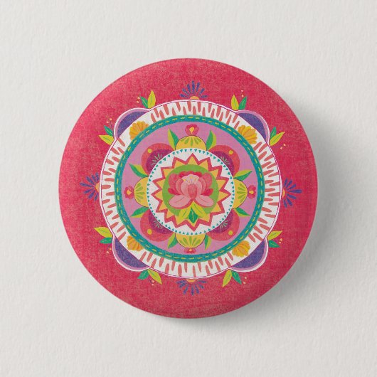 Badge Rond 5 Cm Comme Frida II (Devant)